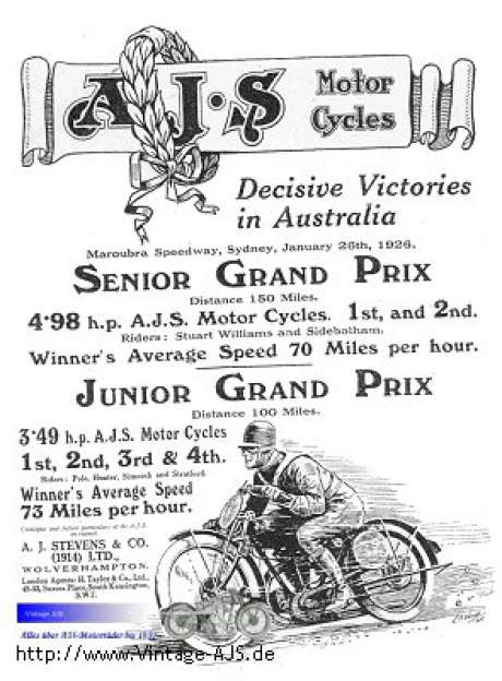 Anzeige von 1926