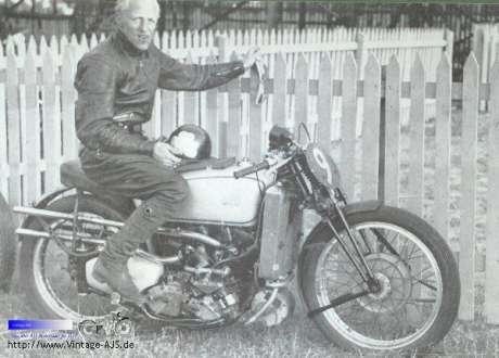 1939 Walter Rusk AJS V4 wc