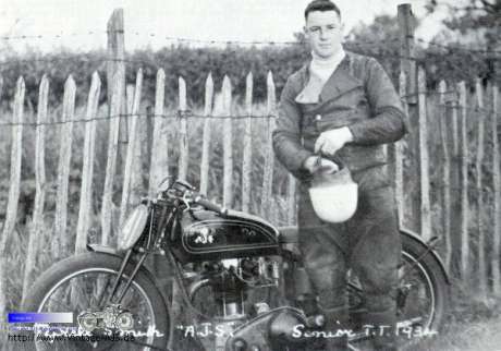 1934 AJS Senior TT Tyrell Smith