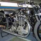 AJS Modell K8 500cc OHV im Motorsportmuseum Hockenheim