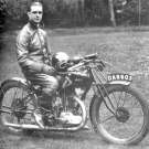 Leo Davenport AJS E10 OHV 500cc Werksrennmaschine TT model 1925 Isle of Man