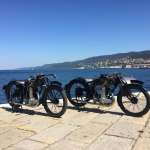 AJS K10 - 500cc OHC 1928 and a very early AJS K10 - 500cc OHC 1927