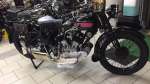 we are a good Team, me as a perfect organisator with a worldwide network and my nephew who got over the last 5 years a very well restorer with a lot of knowledge about AJS motorcycles.
