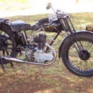 Modell M5 - 350cc - 1929 bei einer Rally in England